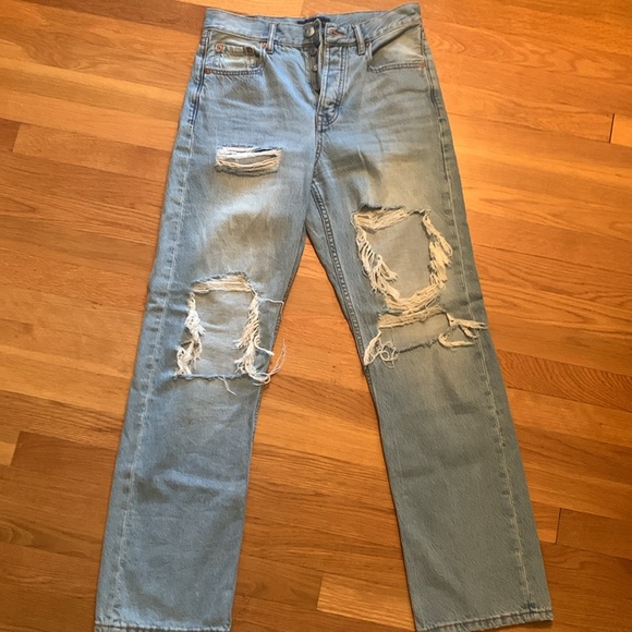 AERO 90's Baggy Jean non-stretch - Button Fly - Picture 2 of 4